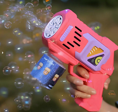 ROSA - Bubble Gun – Pistola de Bolhas Automática